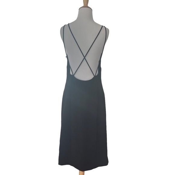 Black rag & bone Denton Strappy Black Dress - Picture 4 of 7